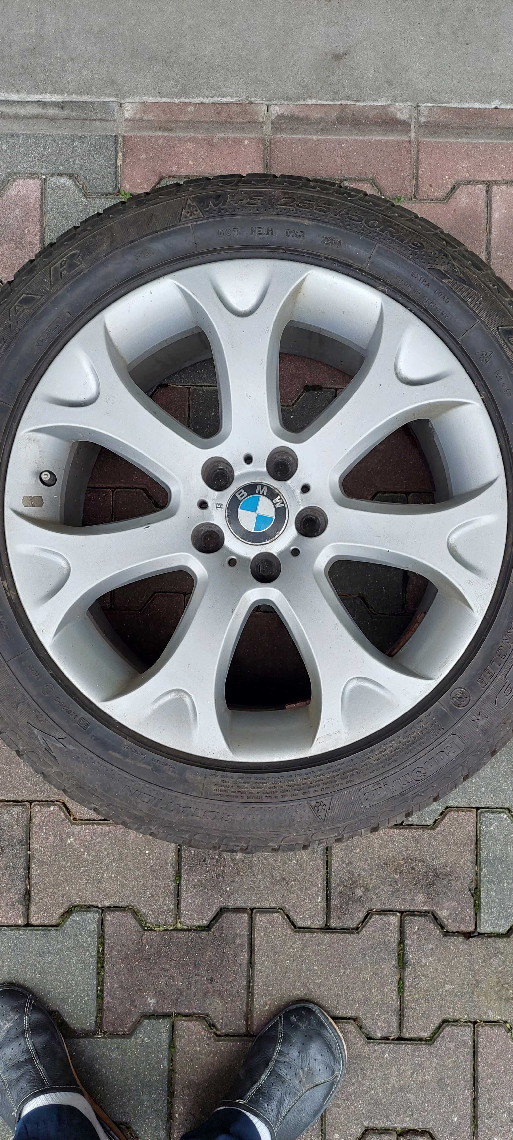 Komplet 4 szt opony zimowe z alufelgami BMW X5 E70 255/50 R19