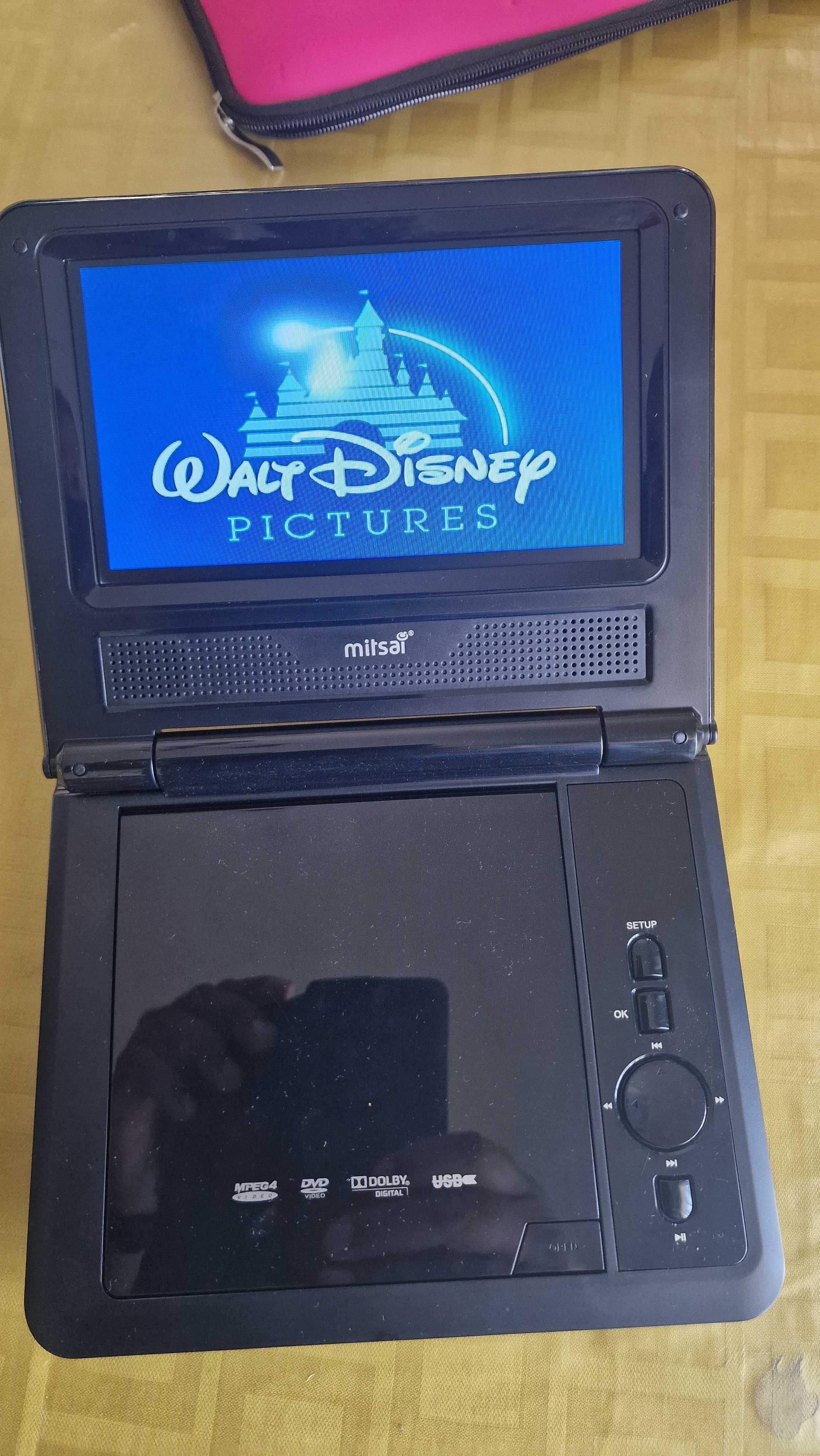 Leito de DVD para ver no carro com suporte de cabeceira