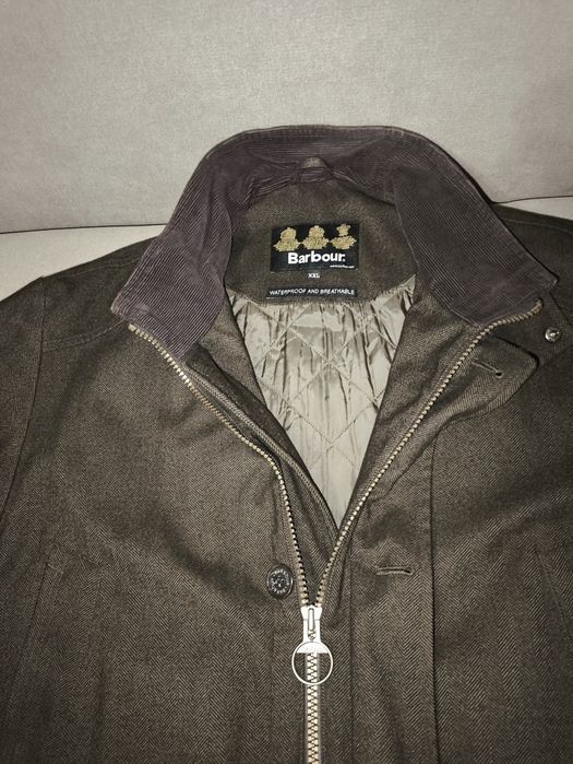 Куртка barbour herringbone challenger