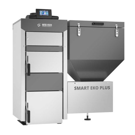 Kocioł na eko-groszek METAL-FACH SMART EKO Plus 15 kW - zapalarka