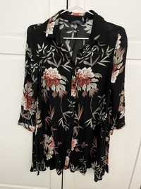Camisa floral Zara
