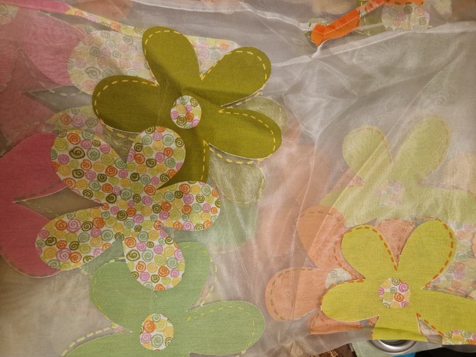 Cortinas em tecido Organza