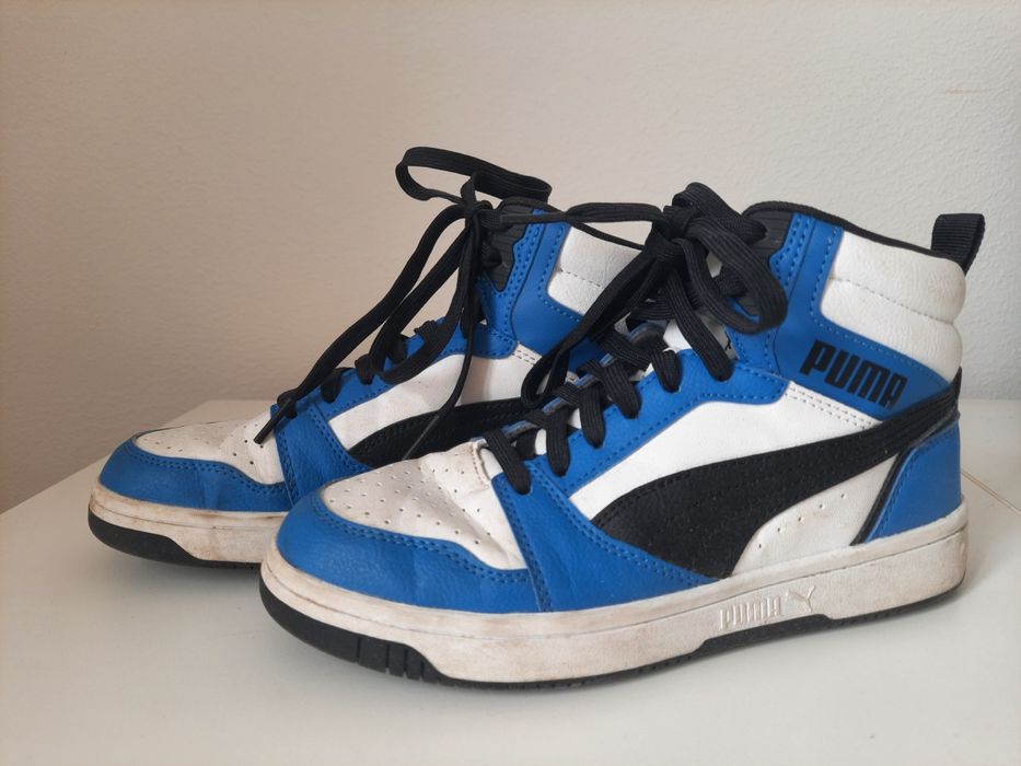 Sneakersy chłopięce Puma Rebound V6 Mid Jr rozm. 36