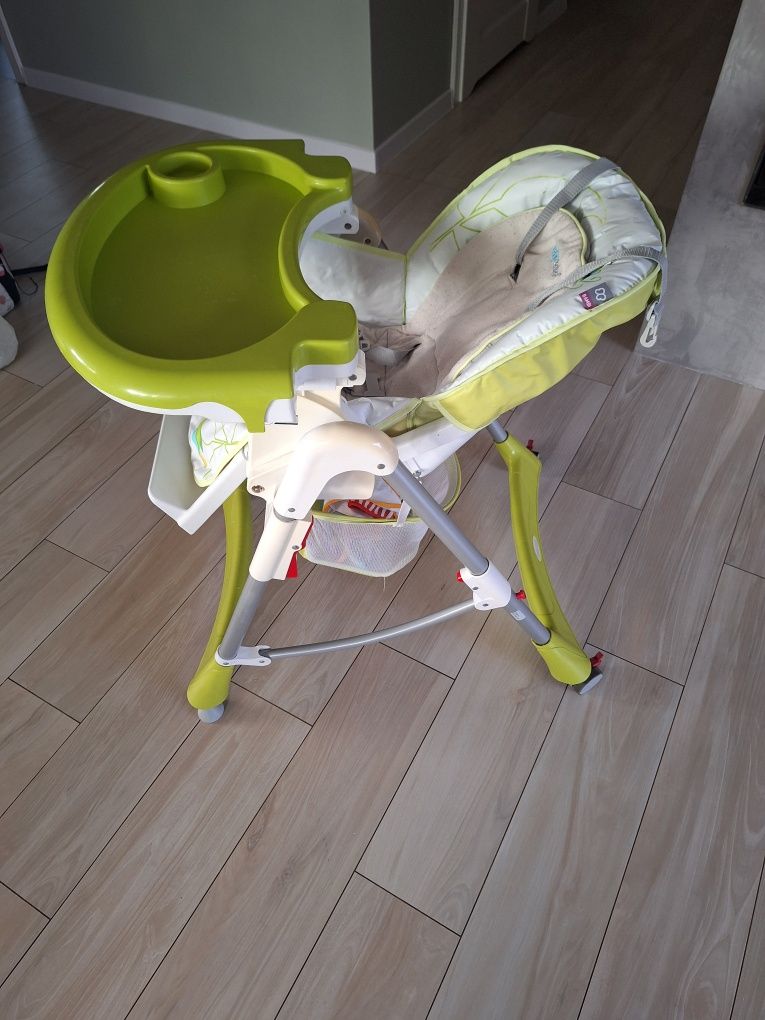 Fotelik krzesełko do karmienia baby design + gratis nakładka ;)