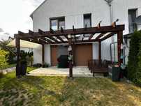 Pergola drewniana 5,7m x 2,64m – Wrocław Maślice