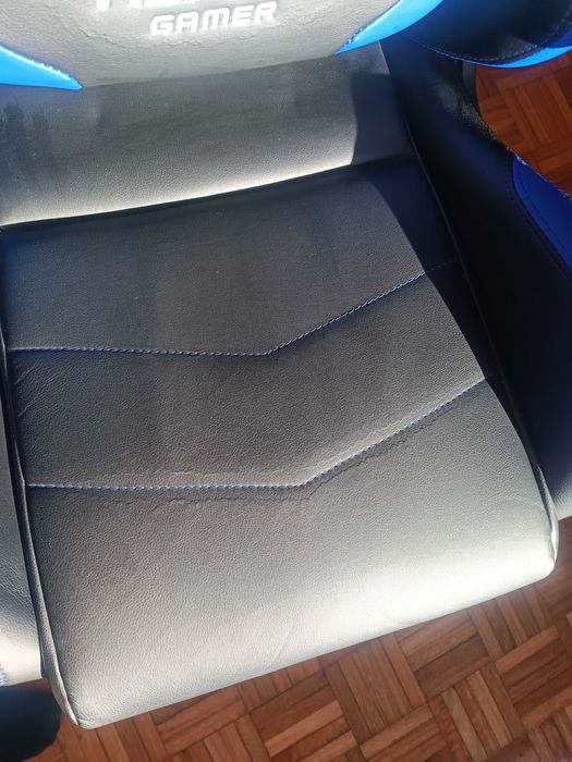 Cadeira Gaming - Alpha Gamer Gamma Preta e Azul