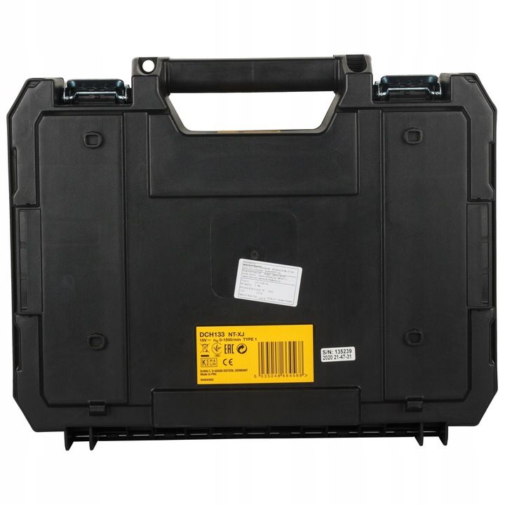 Dewalt Młotowiertarka Młot 800w Sds-plus 2,6j Bezszczotkowa18v Xr Dch1