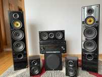 Kino Domowe Pioneer Zestaw Bluray Subwoofer Wzamcniacz Pioneer
