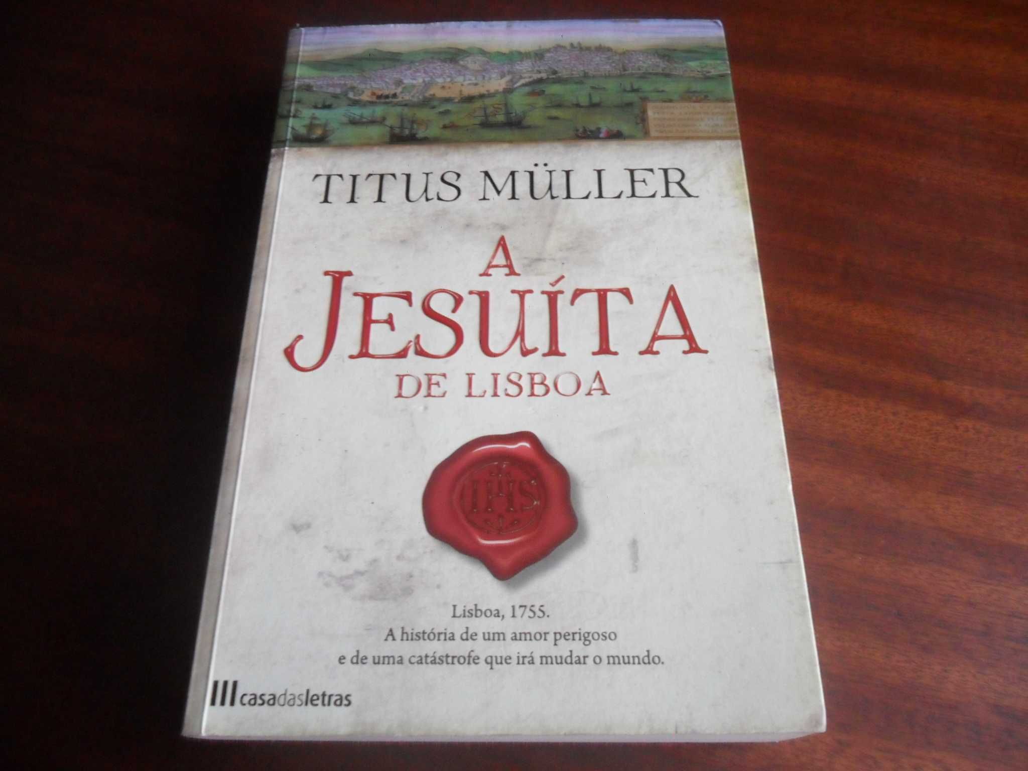 "A Jesuíta de Lisboa" de Titus Muller - 1ª Edição de 2011