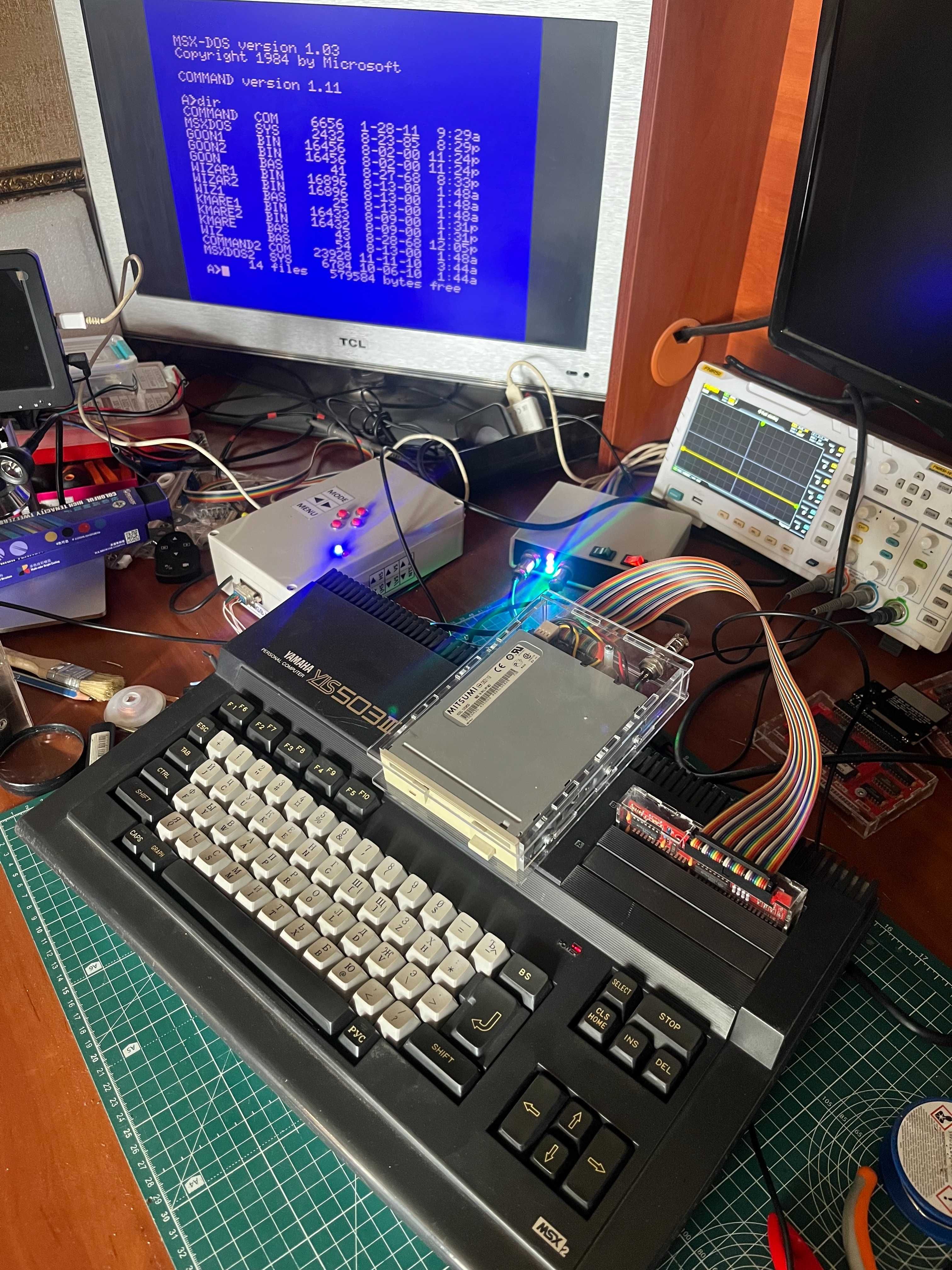 Комплект плат для складання MSX-2 комп’ютера  Yamaha YIS503III.