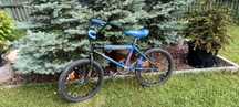 Rower BMX do serwisu