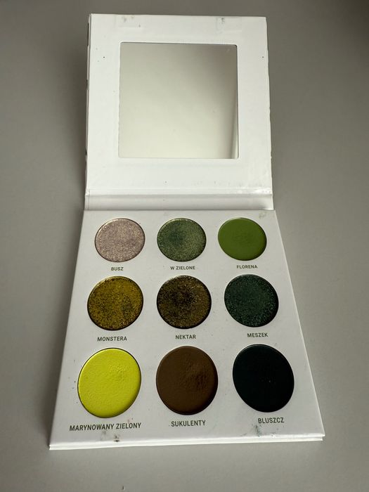 Paleta cieni Glamshop W zielone