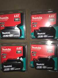 Аккумулятор Makita LXT BL1860B 18В  6А/ч.