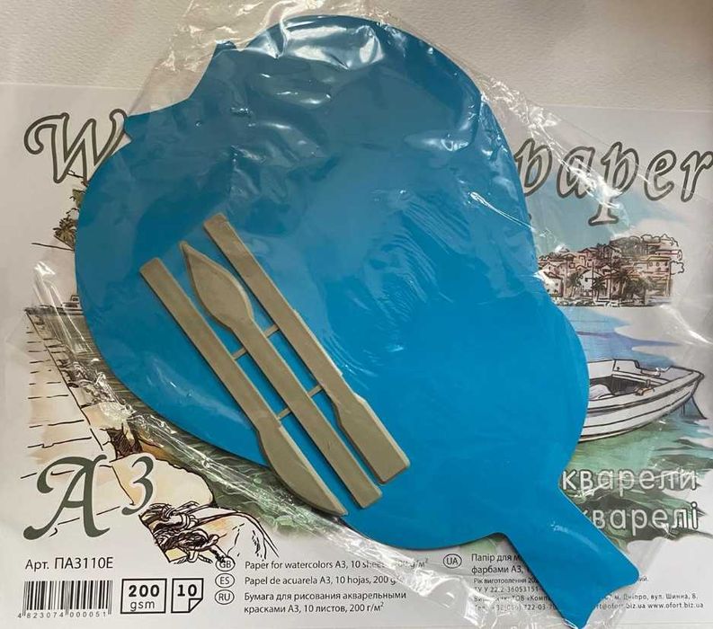 Доска для пластилина А4 А5 фигурная