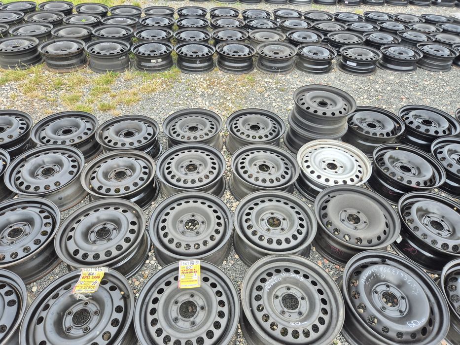 Felgi Stalowe 15 5x114.3 5x130 Mazda Renault Kia Hyundai Ford Transit