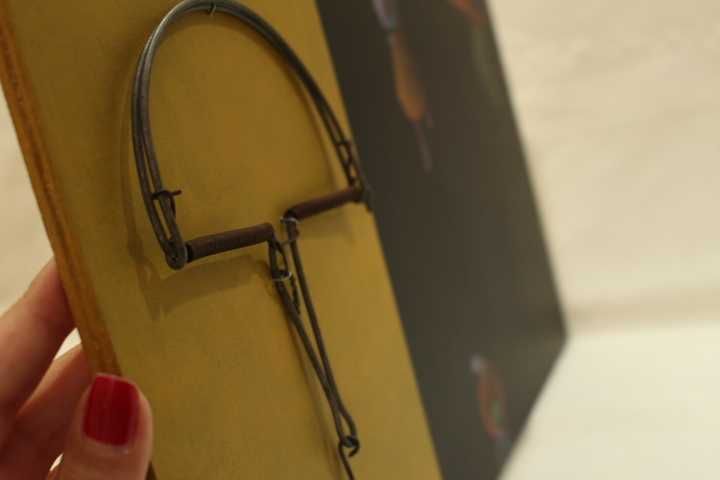 Original Alfredo Luz Técnica Mista em Madeira "Ratoeira" Assinado