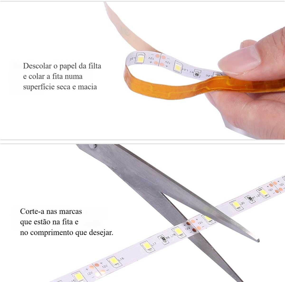 Fita LED / 5 metros/ Interior / Casa