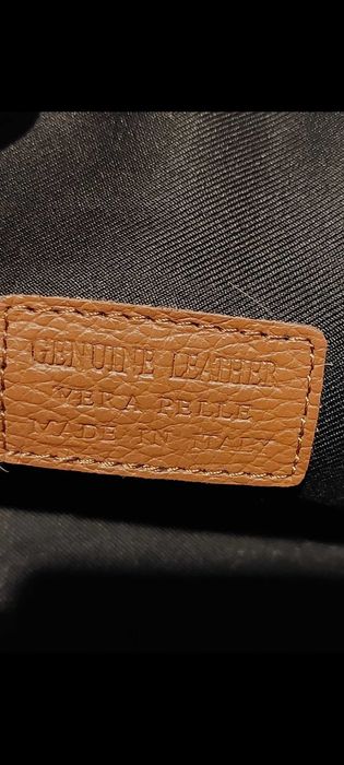 Torebka skórzana "Miś"Tous w kolorze jasnego brązu