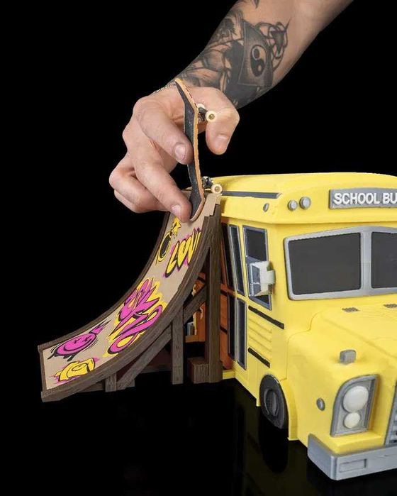 Rampa de autocarro - mini Parque skate de dedos | impressão 3D Bus