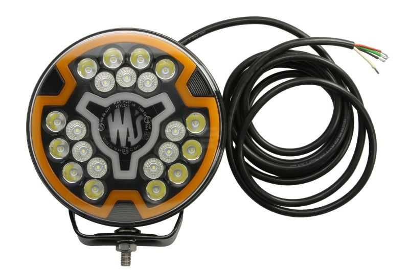 WAŚ Reflektor dalekosiężny 7"LED, 12/24V) halogen samochodowy tuning