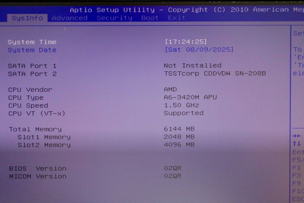 Laptop acer NP305E5A