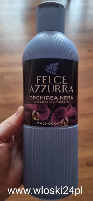 Płyn do kąpieli felce azzurra.