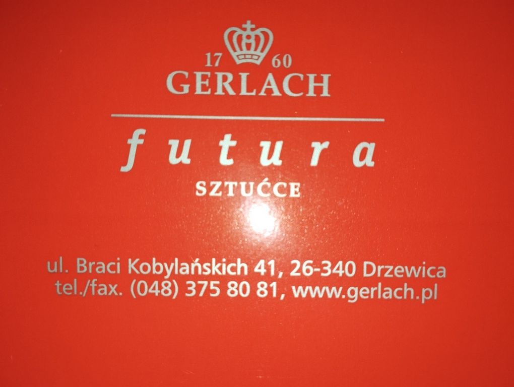 Komplet Gerlach zestaw sztućców do kawy dla 6 os.