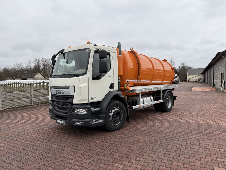 DAF LF 310 FA E6 Asenizacyjny 2016 SPECJALNY 12 m3 beczka SZAMBIARKA