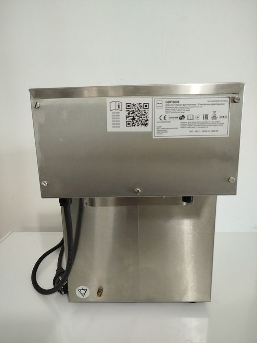 Fritadeira elétrica de 8 litros