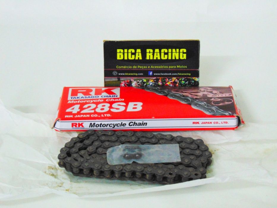 Kit de transmissão / correntes RK Suzuki Yamaha kawasaki Honda aprilia
