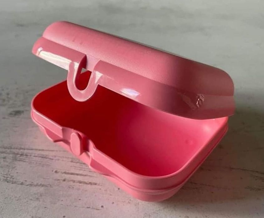 Caixa Ostra Rosas Tupperware