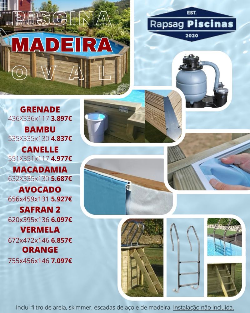 Piscinas de Madeira desde