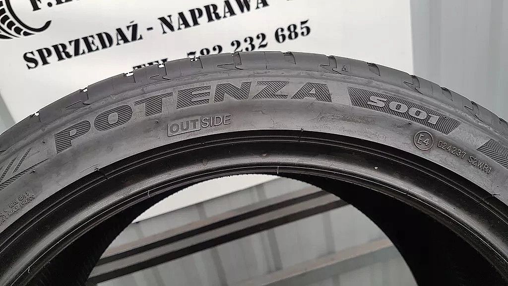 Bridgestone Potenza S001, 285/35/18/6,8mm (185)