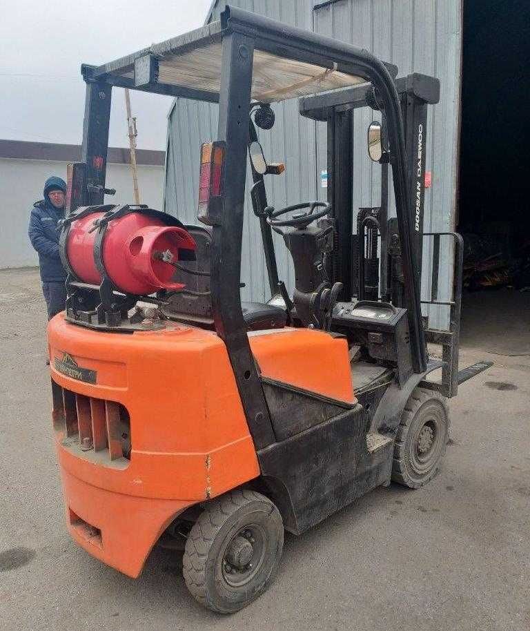 Вилочный погрузчик б/у, газ, г/п 1,5т, Doosan Daewoo G15S2