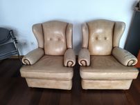 Poltronas de couro