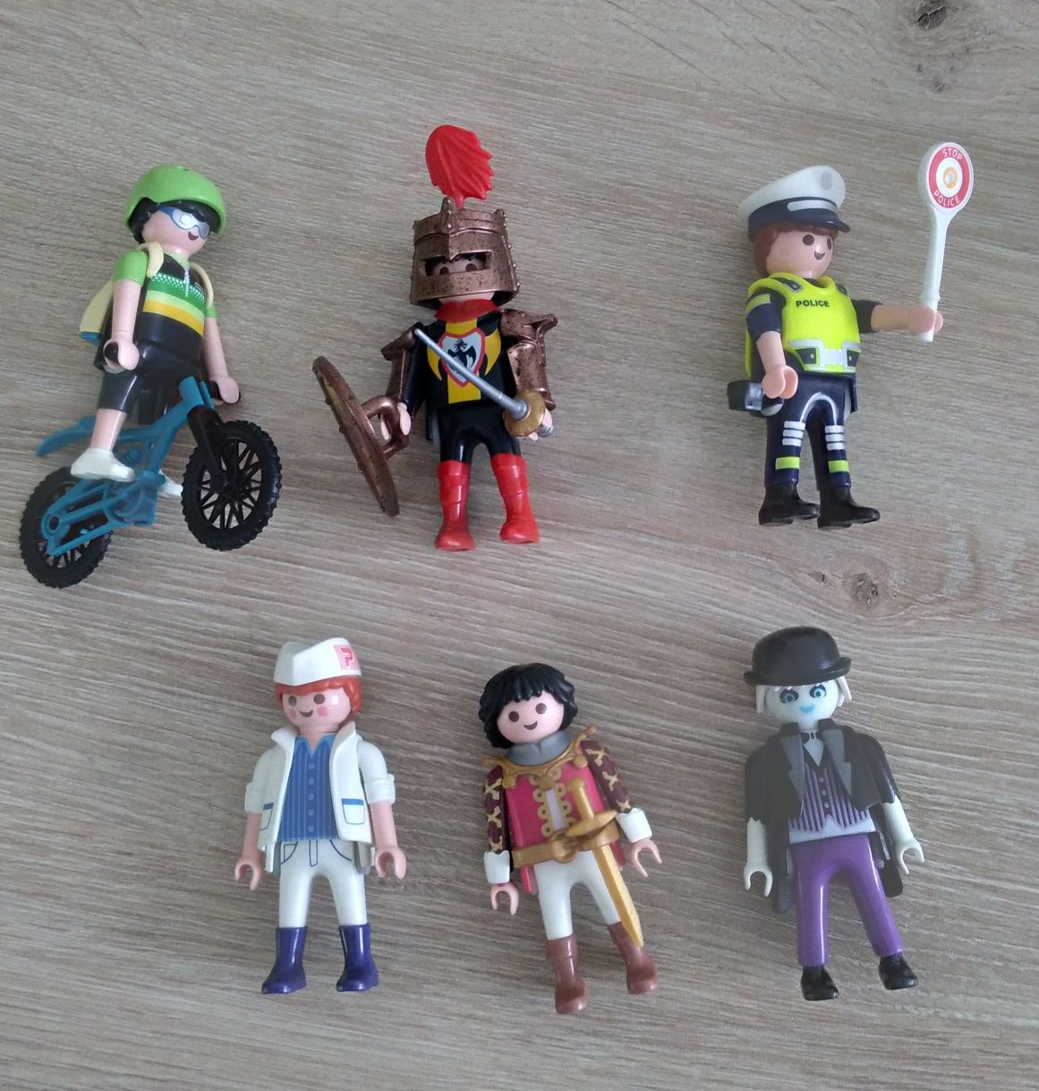 Playmobil figurki 6szt