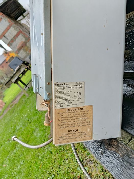 Piecyk gazowy jedno fukcyjny