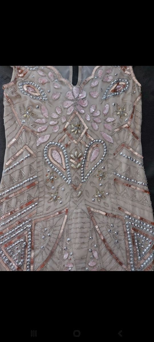 Frock and Frill bogato zdobiona sukienka S/M