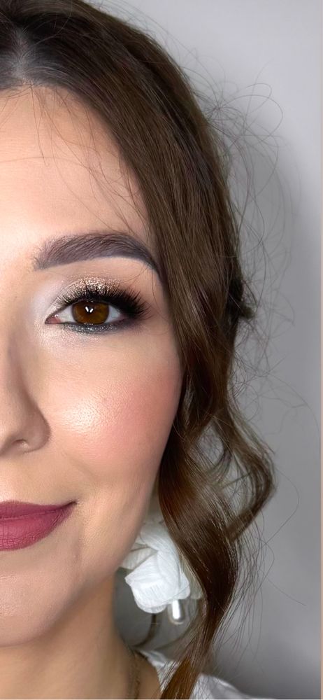 Makijaż make up plus fryzura włosy fryzjer z dojazdem Kielce