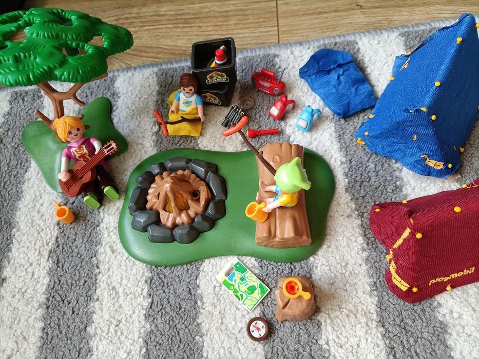 Zestaw Playmobil pole namiotowe