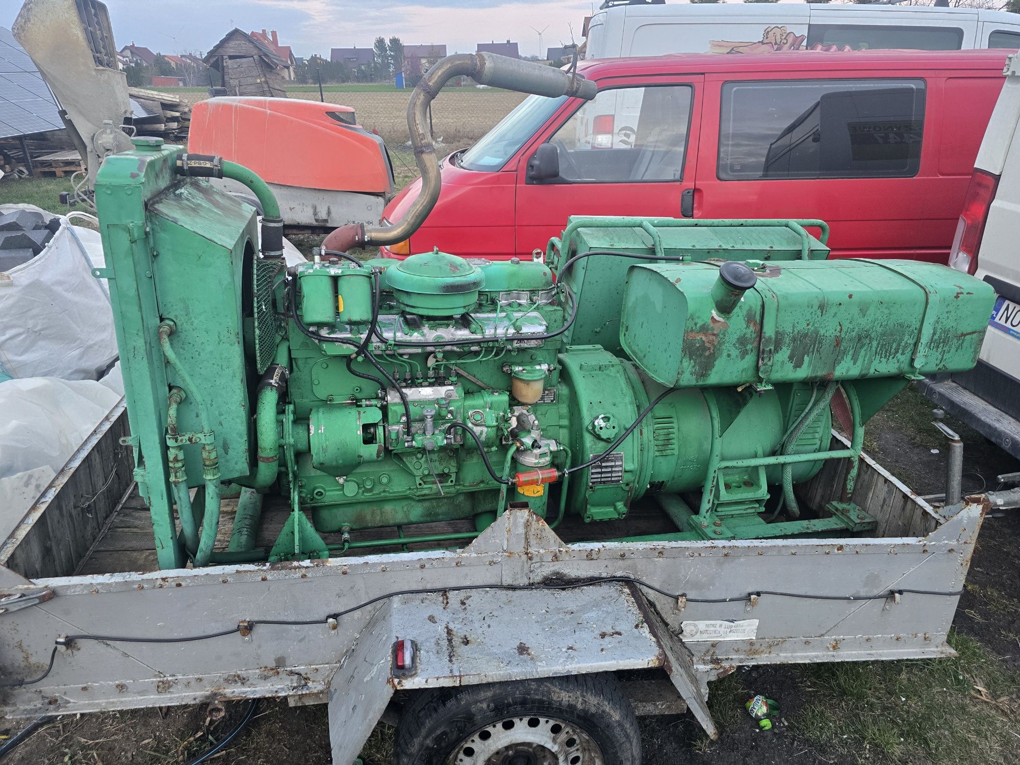 Agregat prądotwórczy 55kva 44kw polski