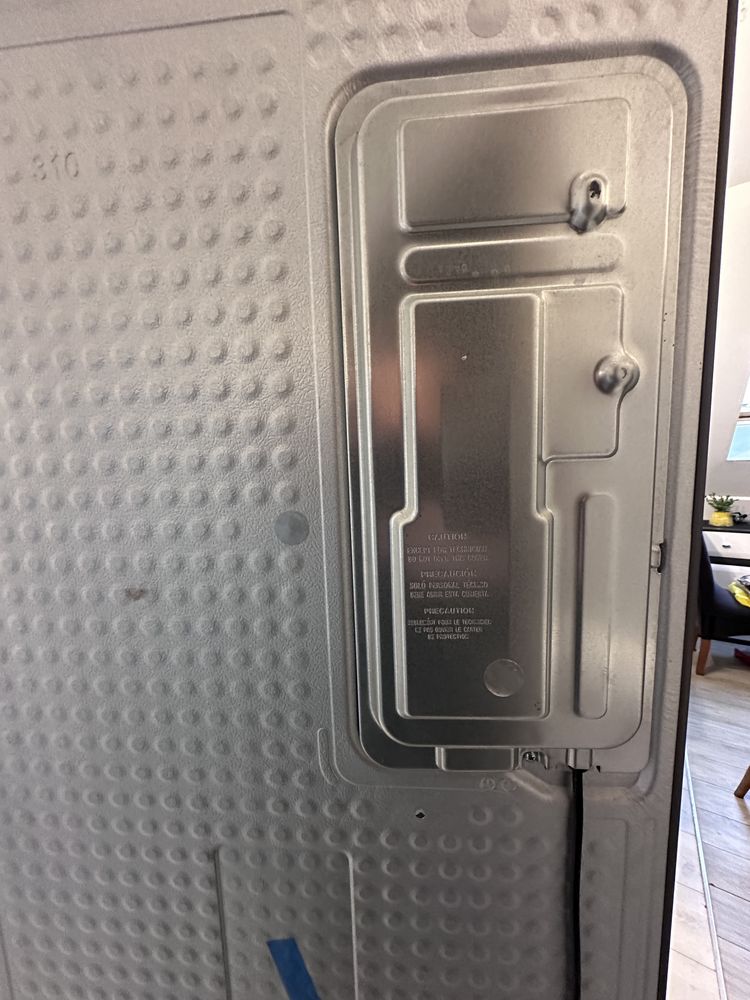 Lodówka zamrażarka samsung no frost bardzo dobry stan 7 lat,srebrna