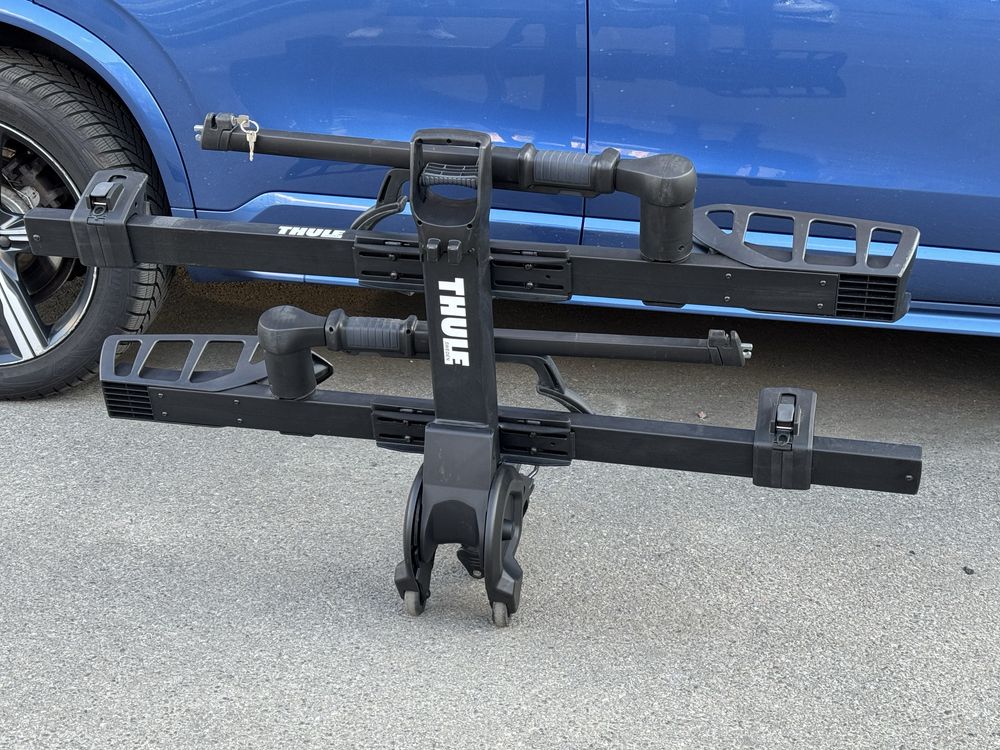 б/У як нове велокріплення Thule T2 Pro XTR на фаркоп USA квадрат