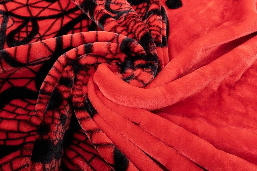 Koc AKRYLOWY Kolorowy narzuta na łóżko pled 160x210 ciepły puszysty