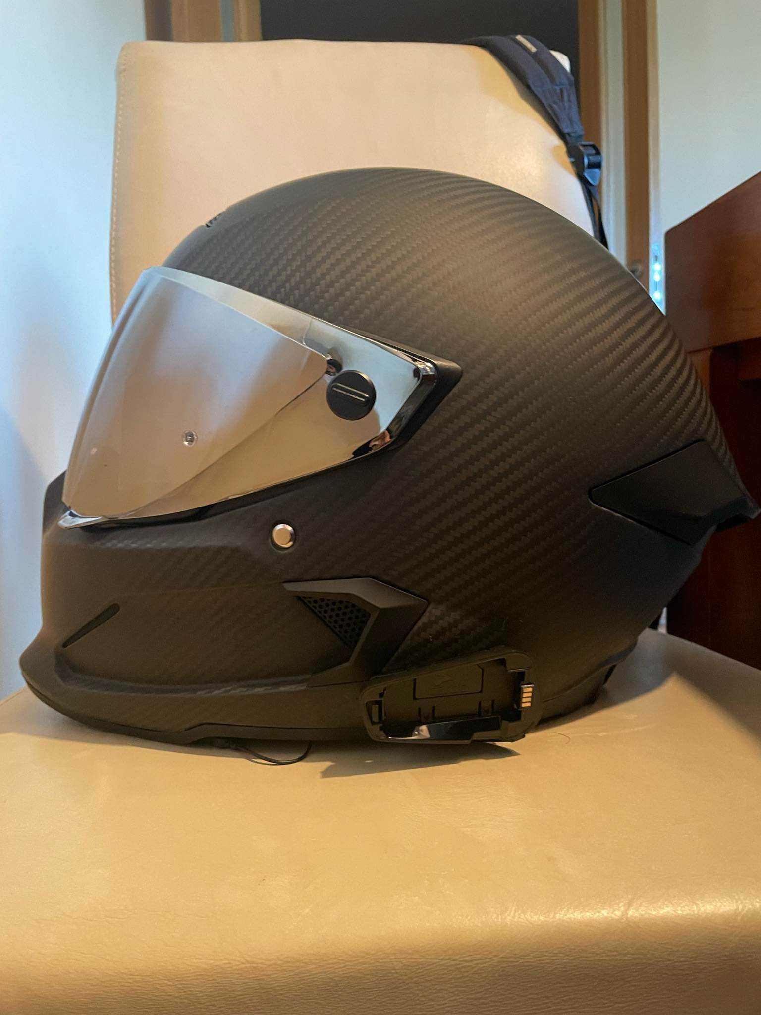 Capacete ATLAS 4.0 Raw Carbon