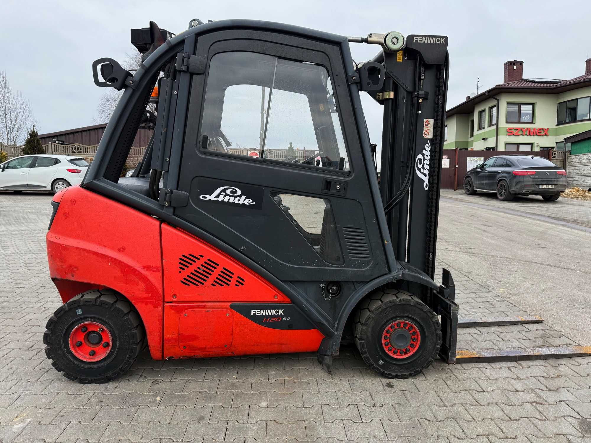 wózek widłowy LINDE H20D-02/600 EVO diesel 2017r kabina Klima 9400mtg