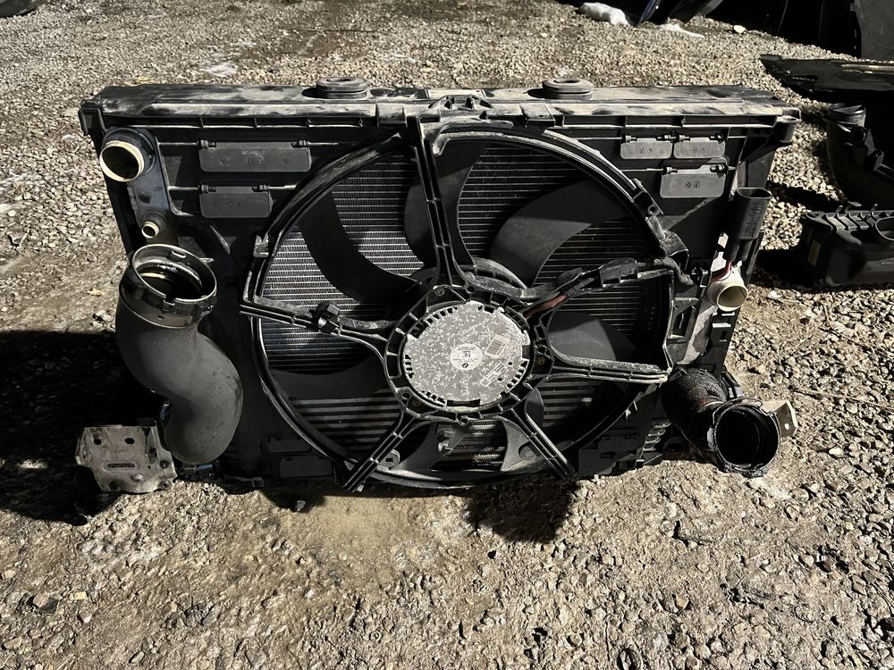 Komplet chłodnic chłodnice bmw f10 f11 535d n57d30b automat 313km