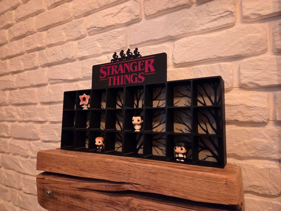 Półka na figurki Kinder Joy - Stranger Things