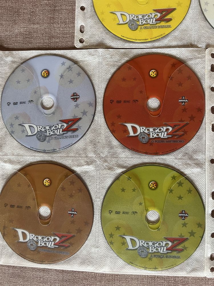 DVDs Dragon Ball Z Coleção Completa + Filme Broly