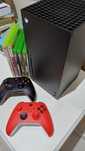Xbox Series X, 2 pady, 1 akumulator, 5 gier